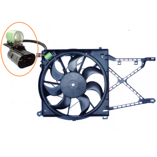 Opel Astra H 1.6 Twinport Fan Motoru 4 Fişli Davlumbazlı