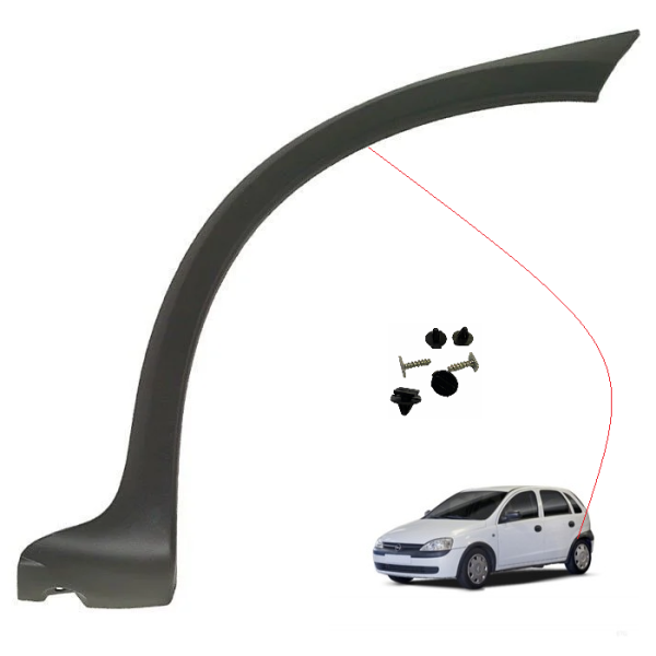 Opel Corsa C Sol Arka Dodik Çamurluk Ağız Bakaliti 2001 - 2003