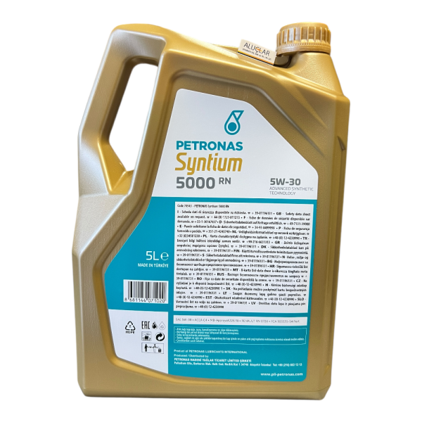 Petronas Motor Yağı 5W30 5 Litre