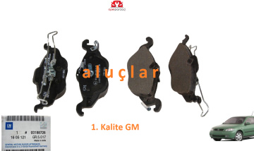 Opel Astra G Ön Fren Balatası 1.4 | 1.6 Motorlar GM 1.Kalite