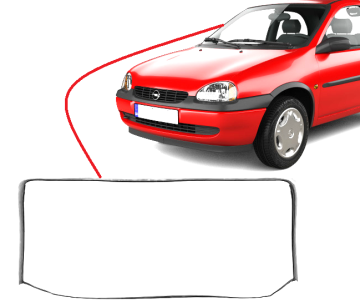 Corsa B Ön Cam Fitili Lastiği FEBI