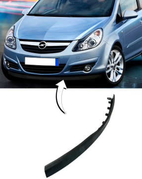 Opel Corsa D Ön Tampon Alt Lastiği SOL
