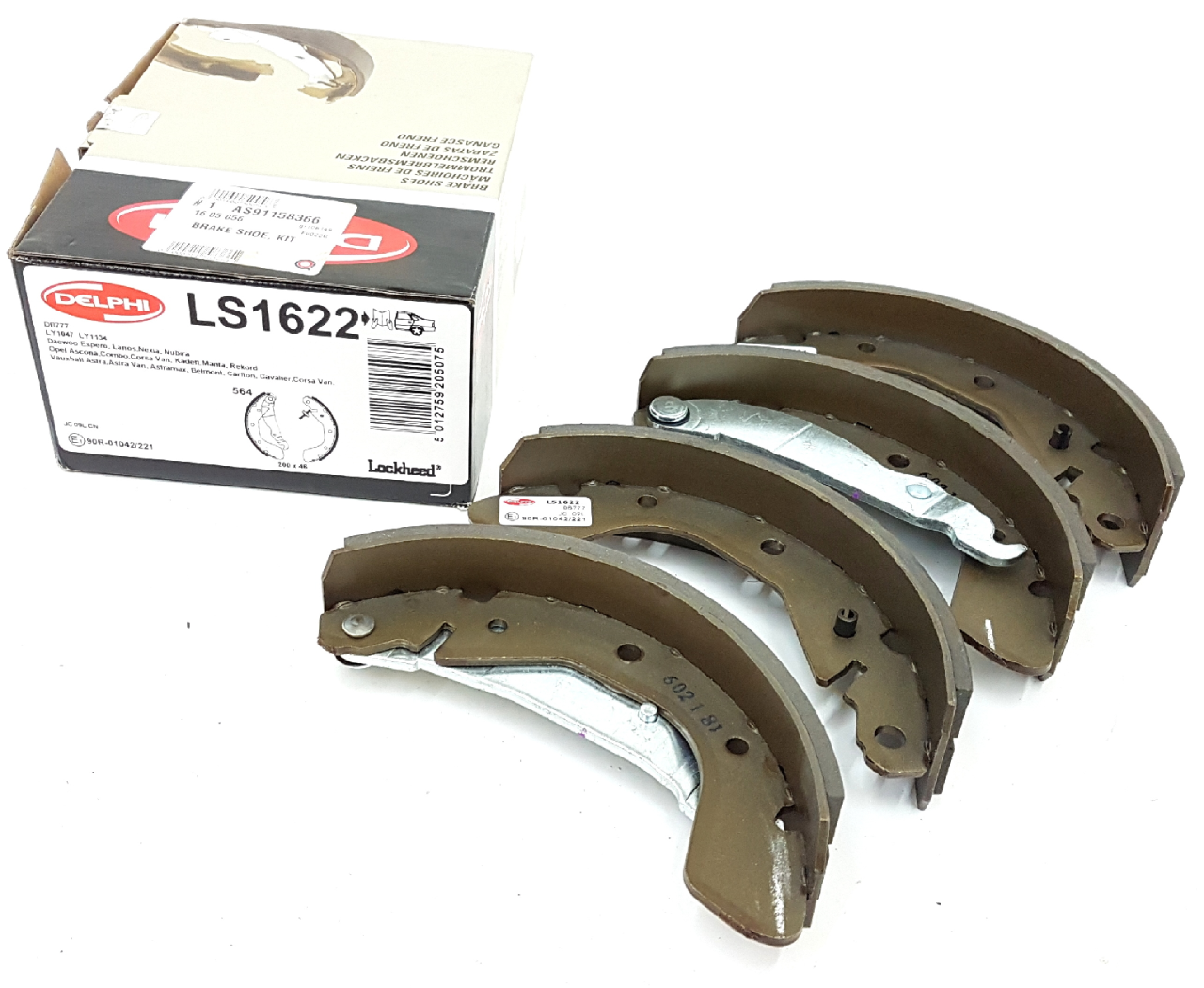 OPEL Astra F 1.4 - 1.6 (X14XE-X16XEL) Arka Fren Balatası Kampanalı