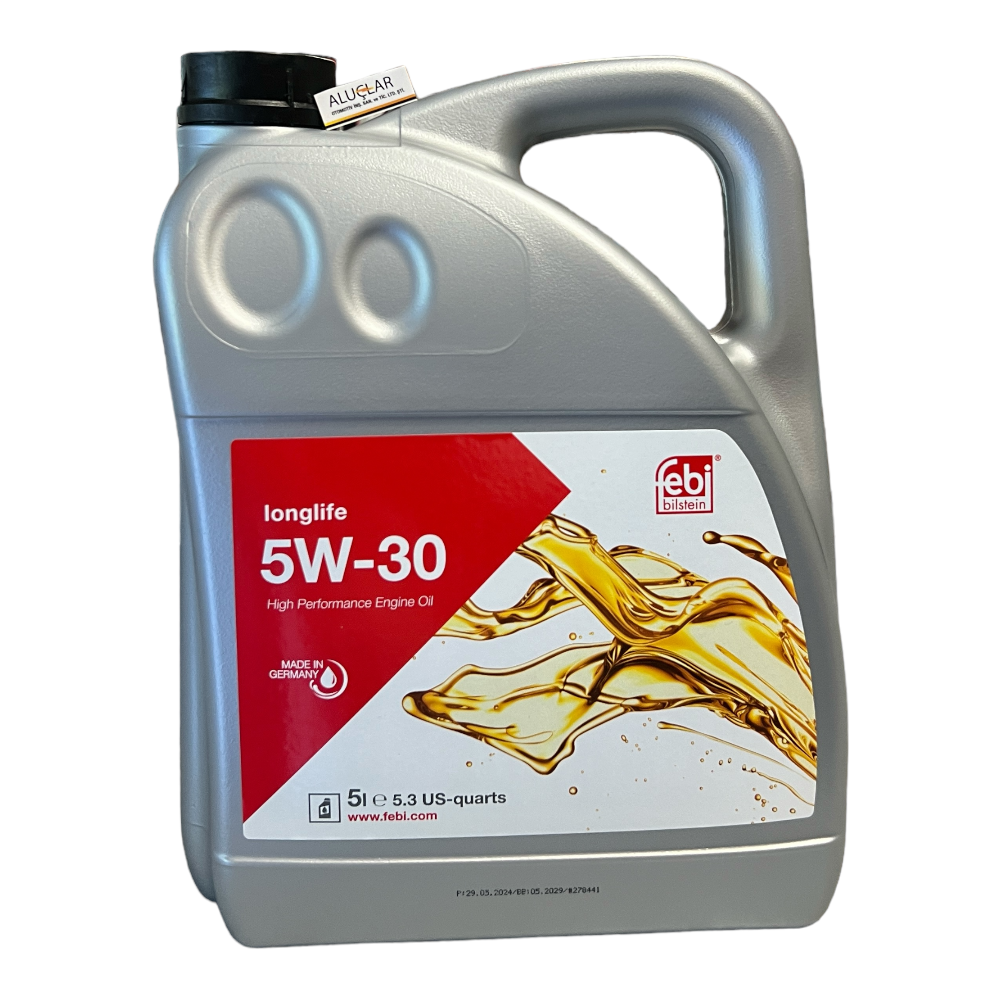 5W30 Motor Yağı DPF Partiküllü Dexos2 5 Litre Long Life FEBI