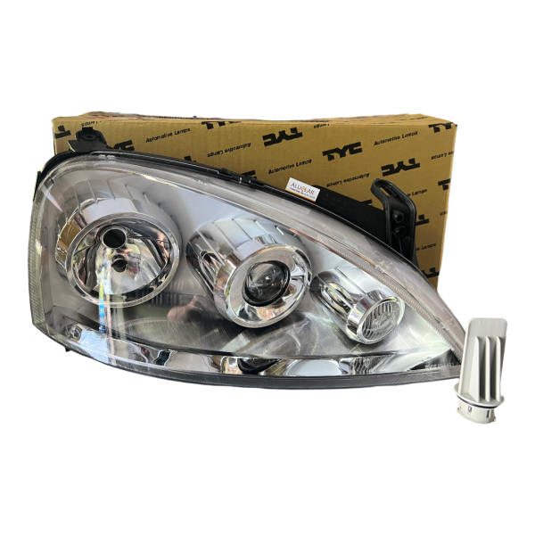 Opel Combo C Mercekli Sağ Far Motor Sinyal Duyu Dahil TYC