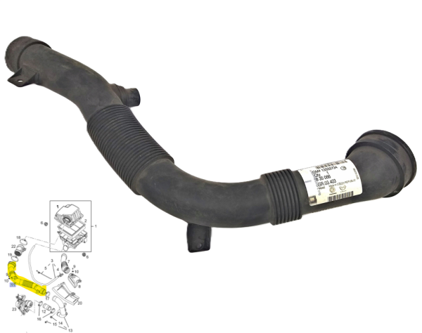 Opel Corsa D 1.3 Dizel Hava Filtre Ön Borusu ORIJINAL