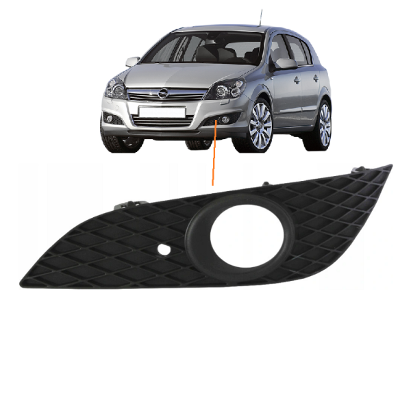 Opel Astra H Makyajlı Ön Sis Far Kapağı Sol