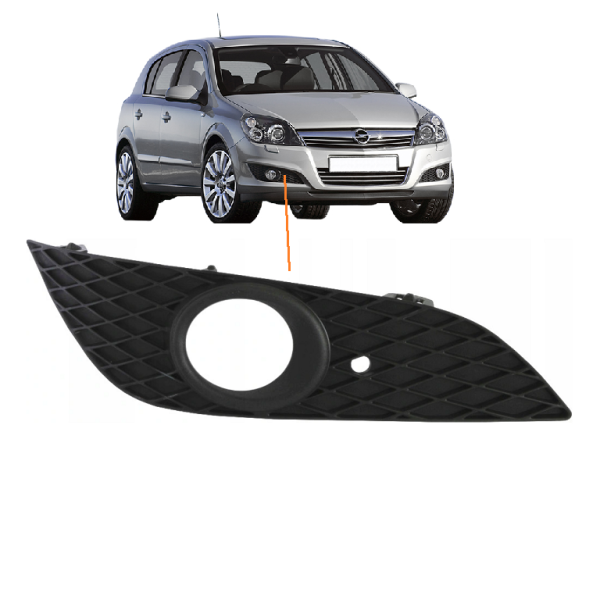 Opel Astra H Makyajlı Ön Sis Far Kapağı Sağ