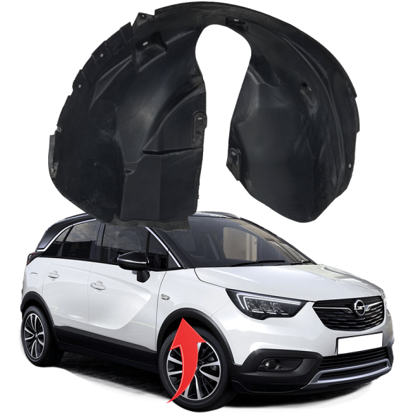 Opel Crossland X Ön Çamurluk Davlumbazı Sağ