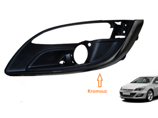 Opel Astra J Sis Far Kapağı Kromsuz Tip Sol