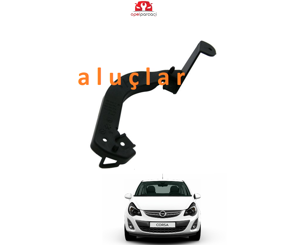 Opel Corsa D Sis Far Bağlantı Braketi Sağ 2011...
