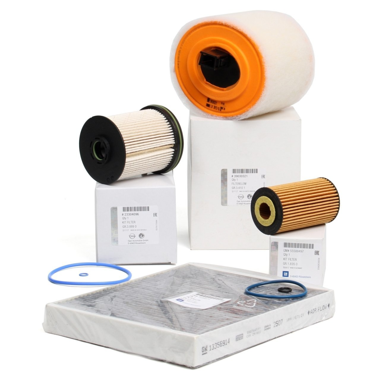 Opel Astra K 1.6 Dizel Filtre Seti Orijinal GM